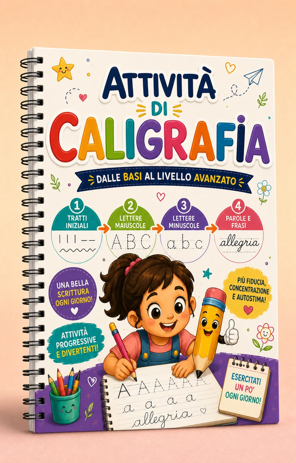 Copertina Attività di Calligrafia