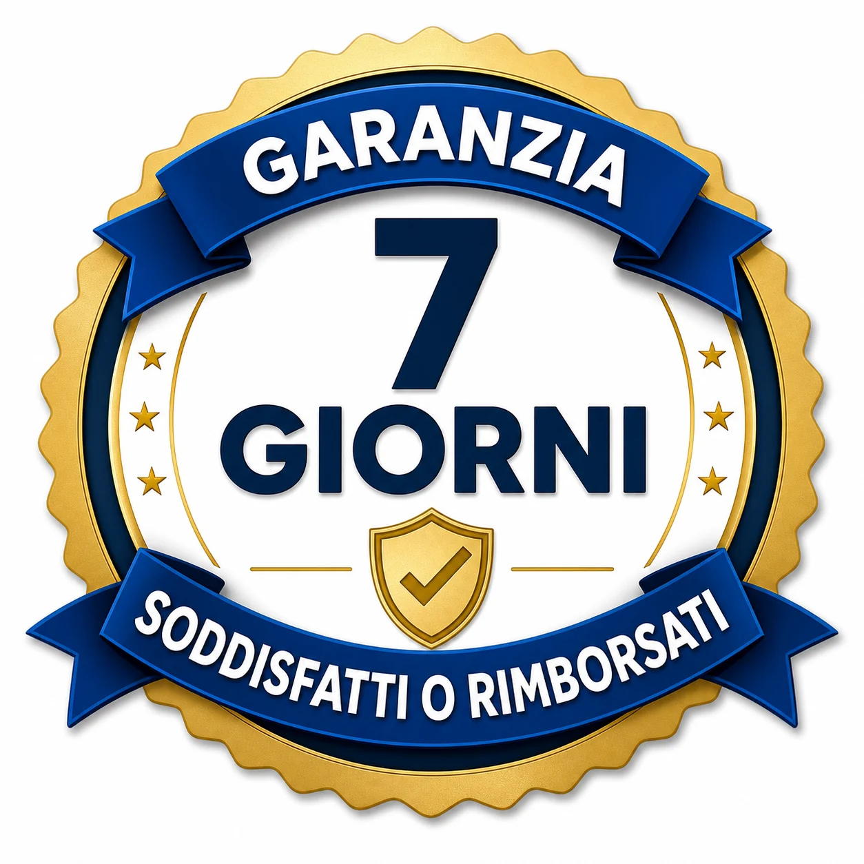 Sigillo di garanzia di 7 giorni